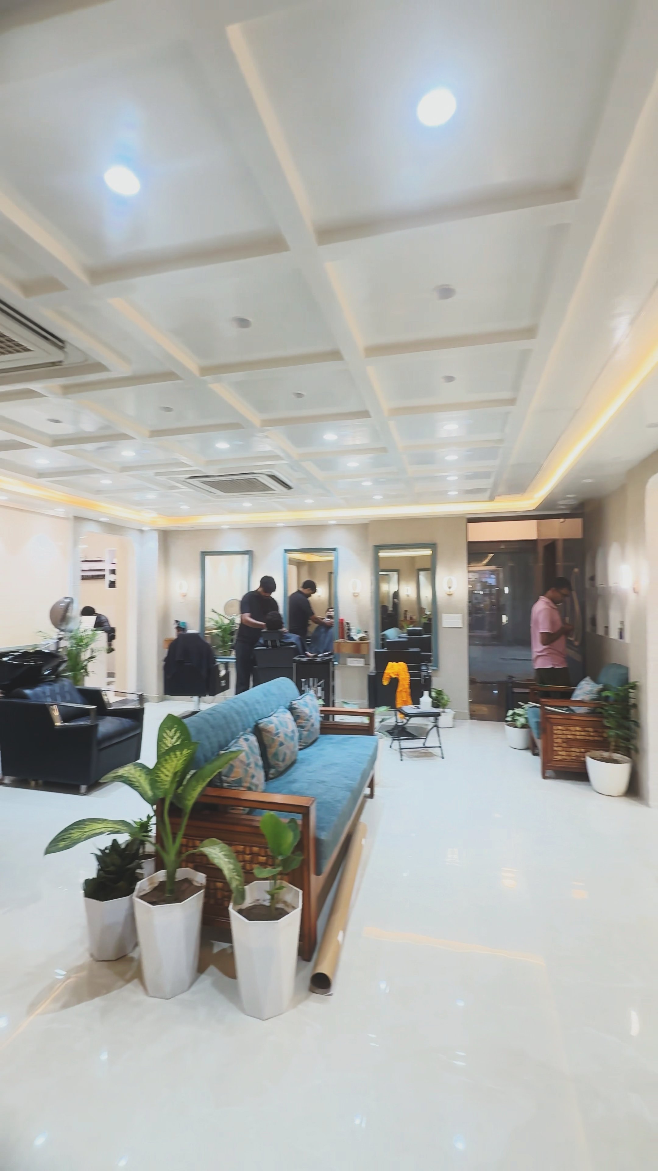 Salon treatment at Damyanti Salon