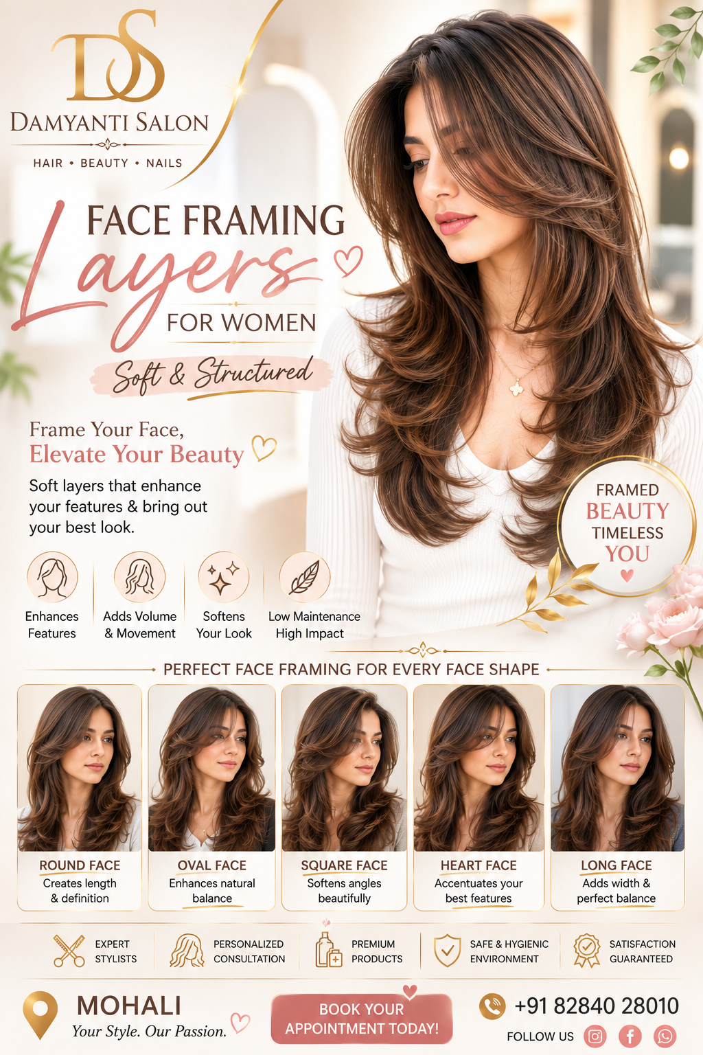 Haircut for Women 2025 — Trends | Mohali & Chandigarh