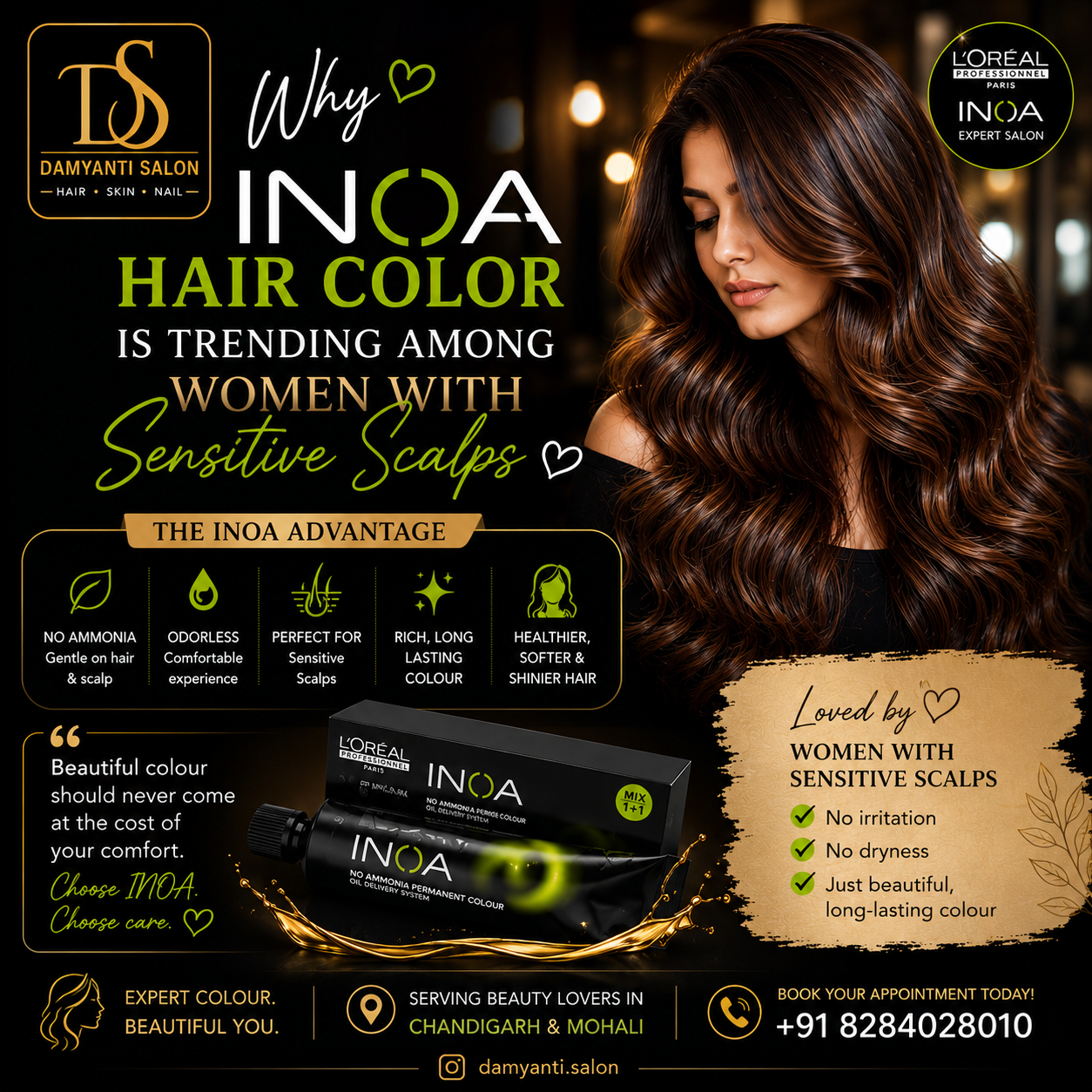 Why INOA Hair Color Is Trending Among Women with Sensitive Scalps