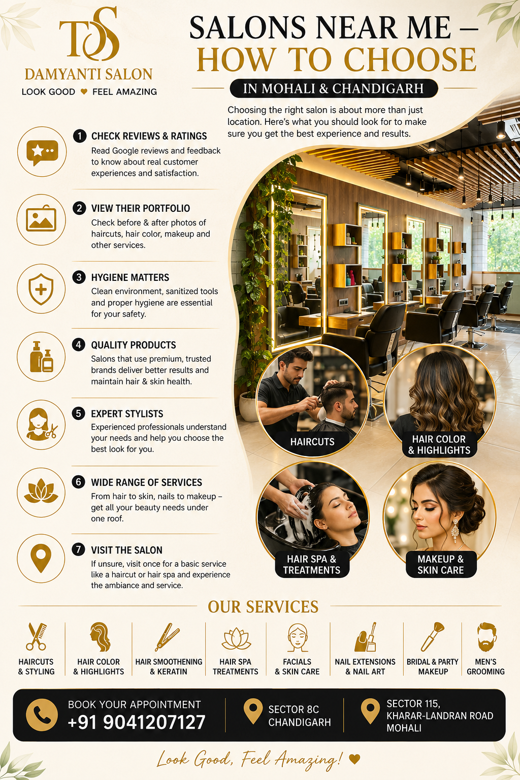 Salons Near Me — How to Choose in Mohali & Chandigarh