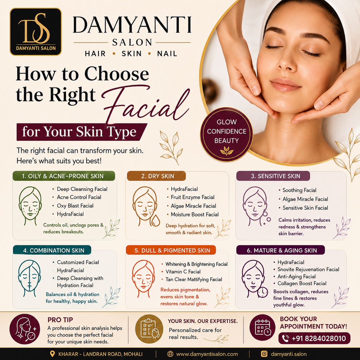How to Choose the Right Facial for Your Skin Type