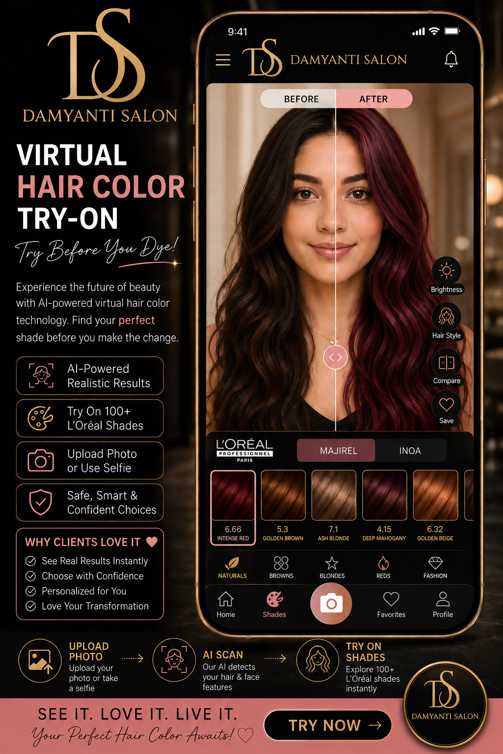 Why Virtual Hair Color Try-On Is Changing Salon Experiences ✨
